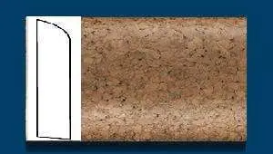 Плинтус пробковый ArtCorkDesing С 106 (Колер 9) 10х60х910 мм