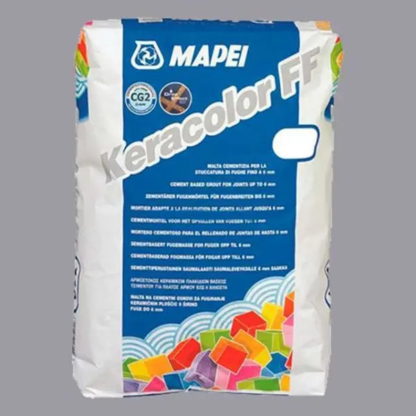 Цементная затирка Mapei Keracolor FF №112 Серый 2 кг.