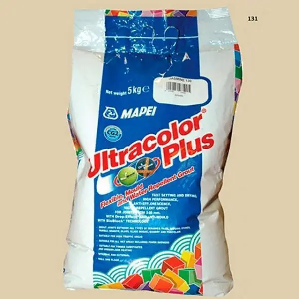 Цементная затирка Mapei Ultracolor Plus №131 Ваниль 2 кг.